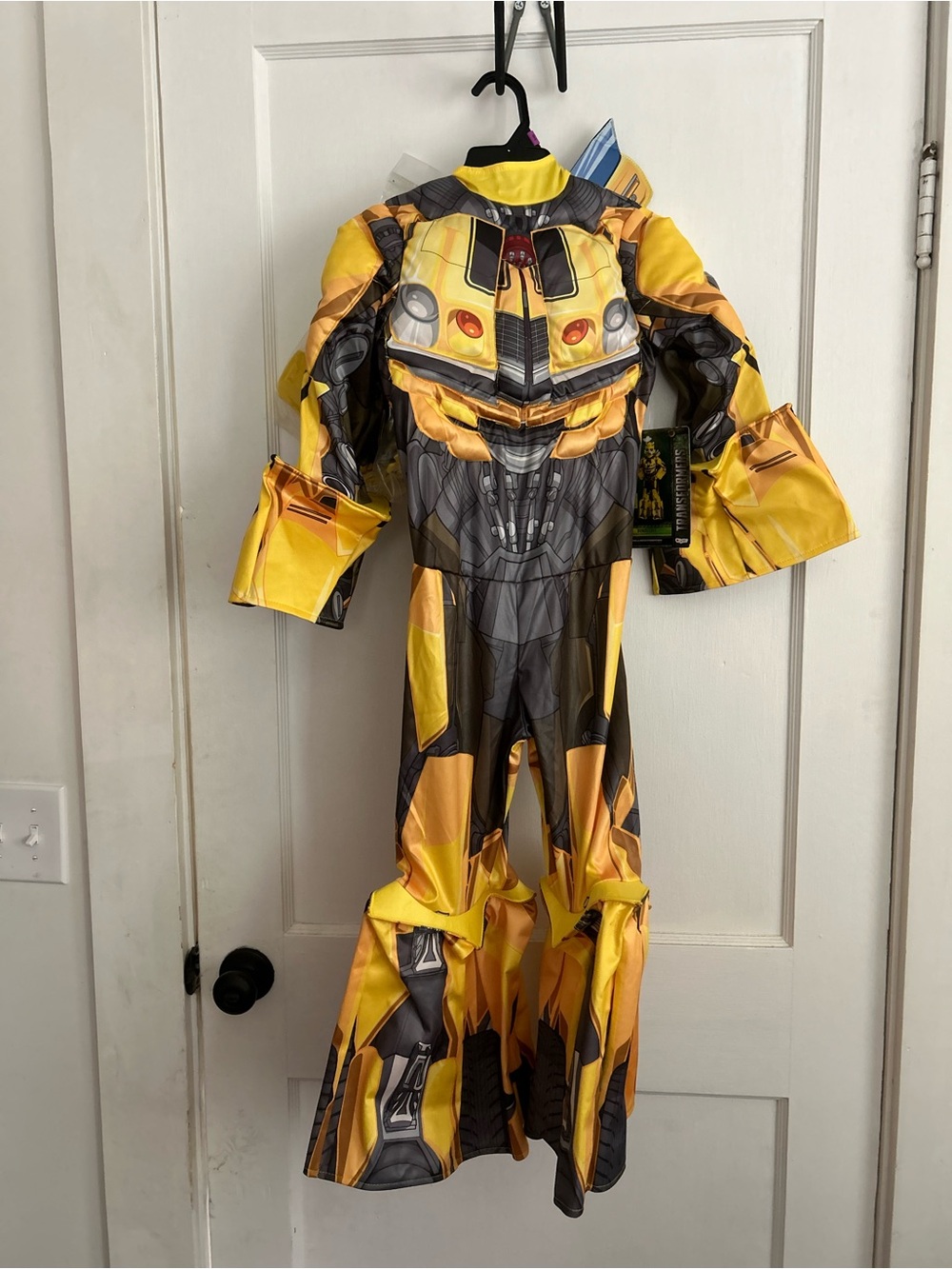 Kids Bumblebee Transformers Costume size 4-6 NWT